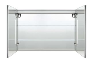 Зеркало-шкаф с подсветкой Aquatek AQ7109-MLC 100 см сенсорное управление хром